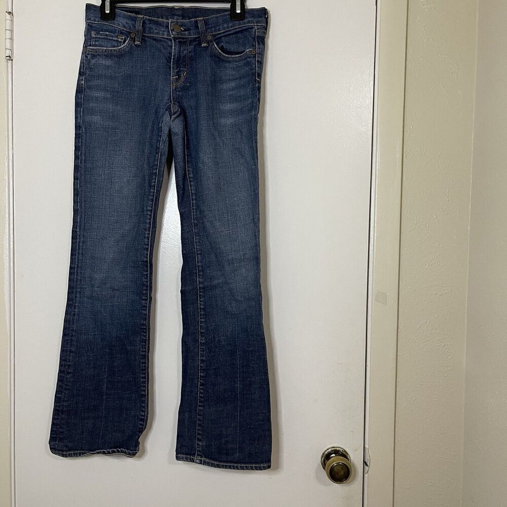 citizens of humanity dita petite bootcut jeans medium wash size US 27